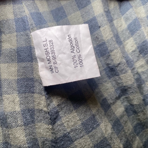 EUC Ian Mosh Double Breasted Floral Gauze Jacket Cotton Puff Sleeve Wearable Art - Picture 11 of 16